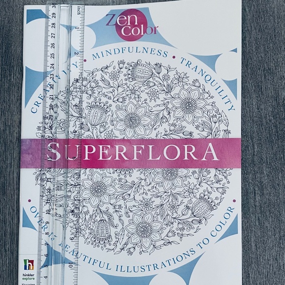 Coloring Book Superfloral - Picture 1 of 5